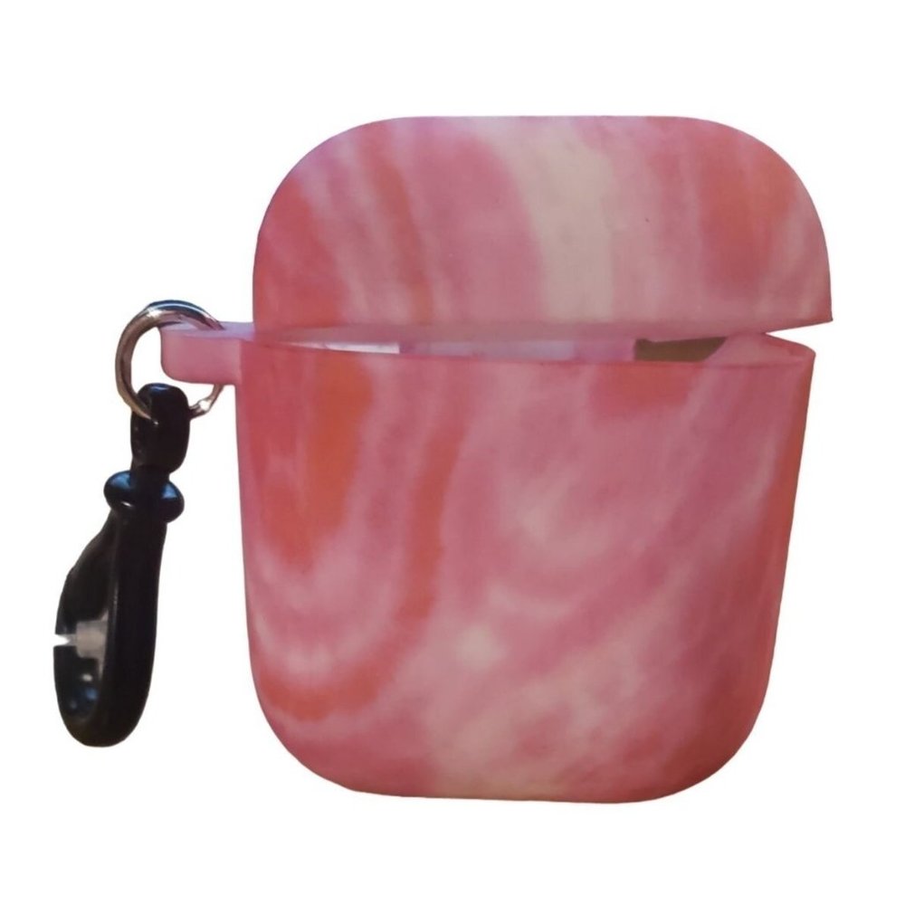 Silicone Pen gear keychain earbud case